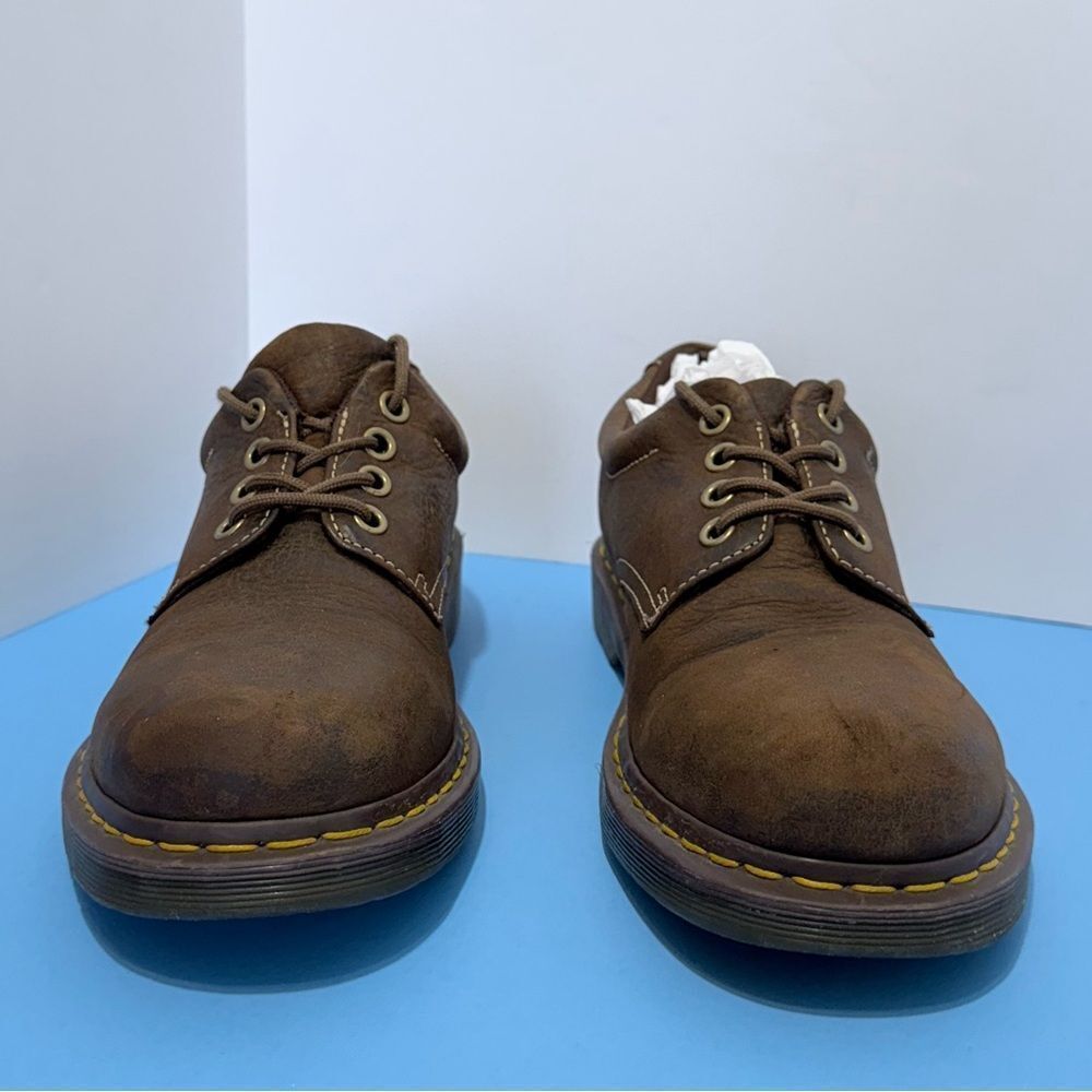 Dr. Martens AWO04 11290 Men's brown Leather Casual Work Shoes lace up S US 11 M - Picture 3 of 17